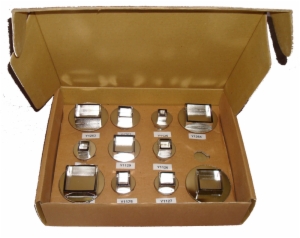 SET OF 11 QFP NOZZLES IN CARDB